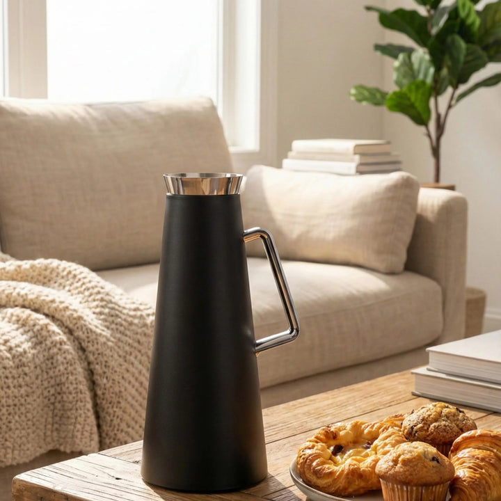 Long Flask - Metal - 1L – Rwaq Home